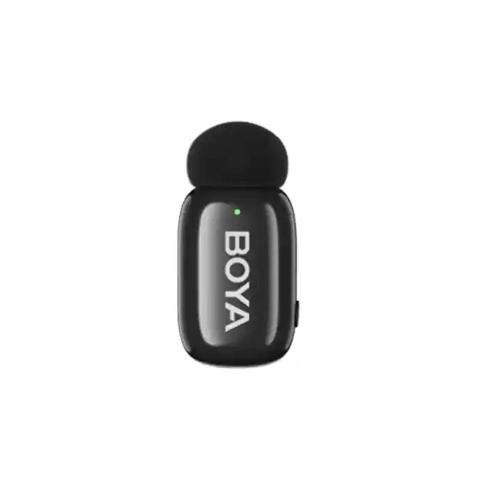 BOYA mini-14-B The World's Tiniest Wireless Microphone (1RX,2TX) for android devices